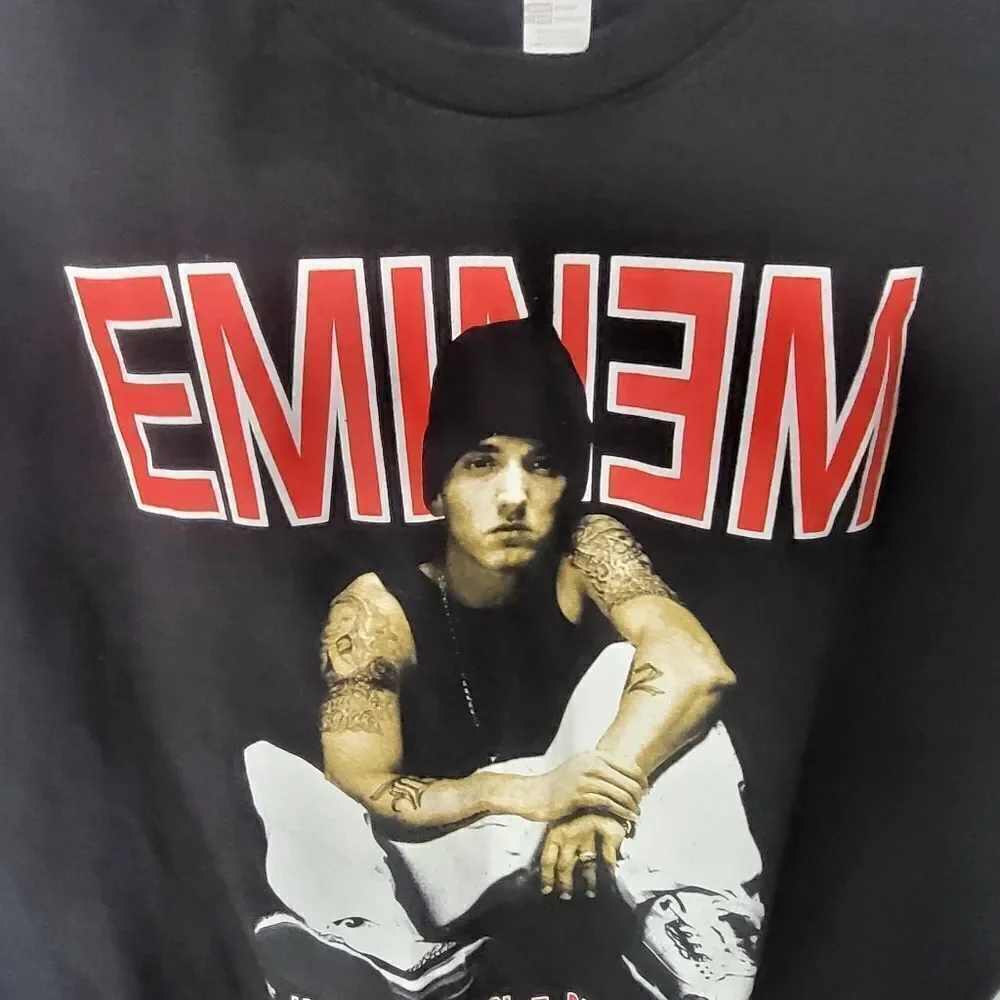 Plus Size Eminen Black Tee Shirt